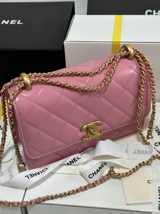 First Bag Ru - 12×19×8cm FLAP BAG CHANEL 0807
